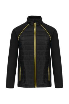 UNISEX DUAL-FABRIC DAYTODAY JACKET Black/Yellow L