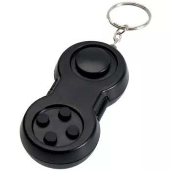 Fidgix fidget přívěsek na klíče ve stylu herního ovladače Černá