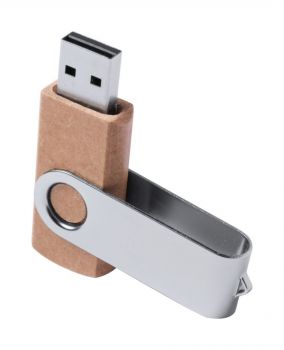 Trugel 16GB USB kľúč natural , silver 16GB