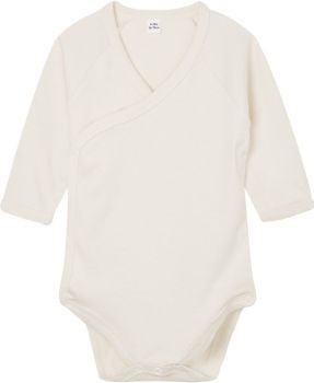 Babybugz | Dětské zavinovací body s dlouhým rukávem natural 6-12