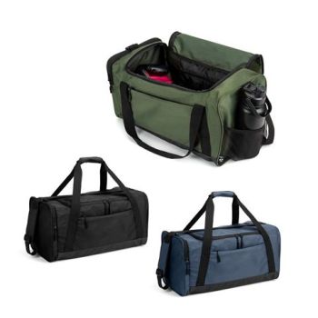 FARO. Športová taška z recyklovaného polyesteru s vysokou hustotou 600D Čierna