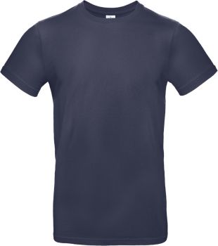 B&C | Tričko z těžké bavlny navy blue XL