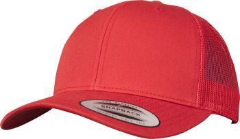 Flexfit | Vintage Trucker kšiltovka red onesize
