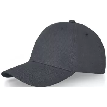 Davis 6panelová čepice 260 g/m² bouřková šedá