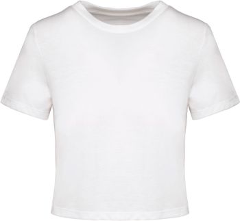Kariban ProAct | Dámský crop top white M