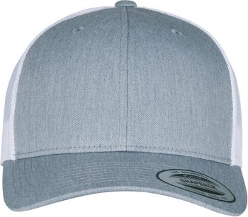 Flexfit | Vintage Trucker kšiltovka heather grey/white onesize