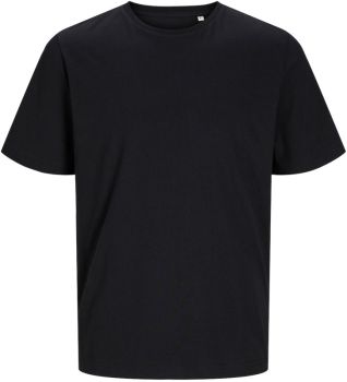 Jack & Jones | Unisex tričko z těžké bavlny black L