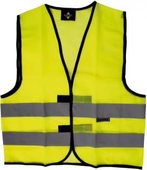 Korntex | Letní bezpečnostní síťovaná vesta yellow S
