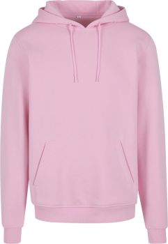 Build your Brand | Mikina s kapucí z těžké bavlny soft pink L