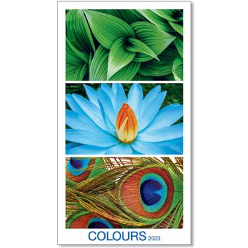 Nástenný kalendár Colours 2023