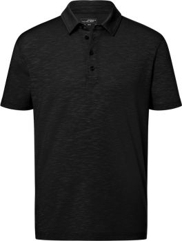 James & Nicholson | Pánské funkční polo black XL