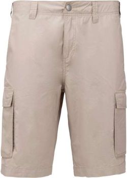 MEN'S LIGHTWEIGHT MULTIPOCKET BERMUDA SHORTS Beige 44