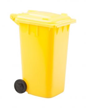 Dustbin stojan na písacie potreby žltá