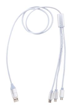 Ralong USB nabíjací kábel silver