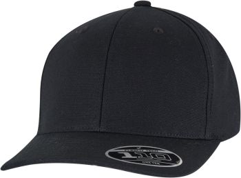 Flexfit | 6 panelová Snapback kšiltovka "Curved" black onesize