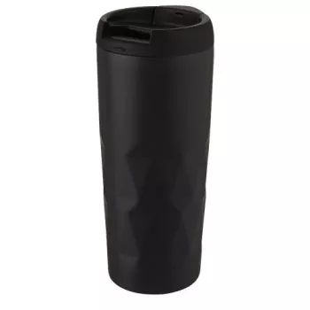 Měděný hrnek s tepelnou izolací o objemu 450 ml Prism Černá
