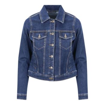 OLIVIA DENIM JACKET Dark Blue Wash XS