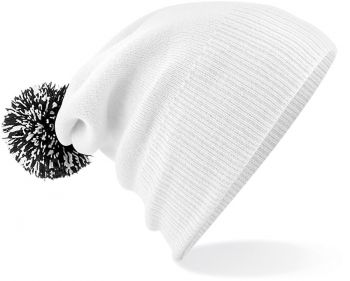 Beechfield | Čepice Snowstar® white/black onesize