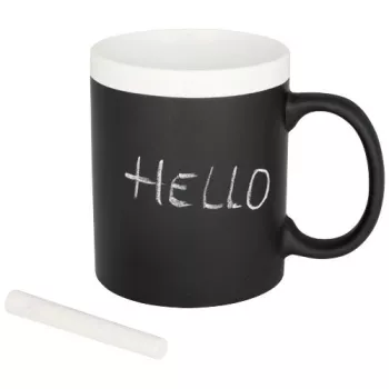 Hrnek popisovatelný křídou bílá