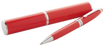 Hasten touch ballpoint pen red