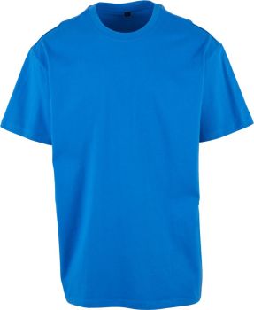 Build your Brand | Oversize tričko z těžké bavlny intense blue M