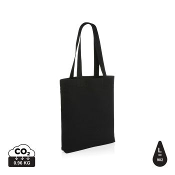 Nefarbená taška Impact z 285g recykl. canvas AWARE™ čierna