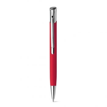 OLAF SOFT. Guľôčkové pero z hliníka Červená