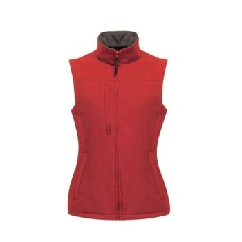 WOMEN'S FLUX SOFTSHELL BODYWARMER Classic Red XL