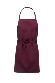 LIGHTWEIGHT POLYCOTTON APRON Wine U