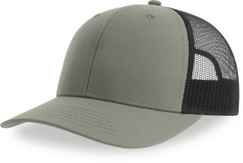 Atlantis | 6 panelová Trucker kšiltovka grey/black onesize
