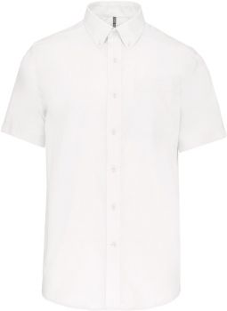 Kariban | Nežehlivá košile s krátkým rukávem white S
