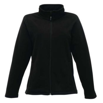 WOMEN'S MICRO - FULL ZIP FLEECE Black XS
