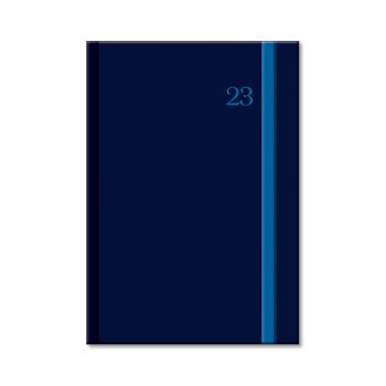 Denný diár A5 – VERTICAL Blue 2023