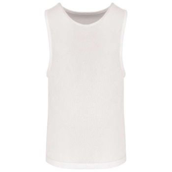 KID'S LIGHTWEIGHT MESH MULTISPORT BIB White 10/14