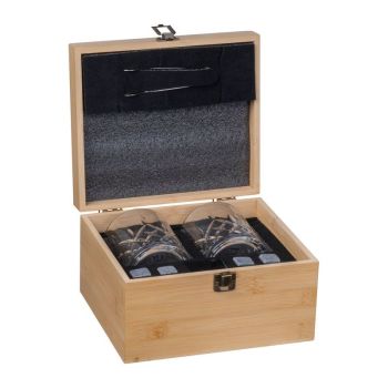 Súprava whiskey béžová