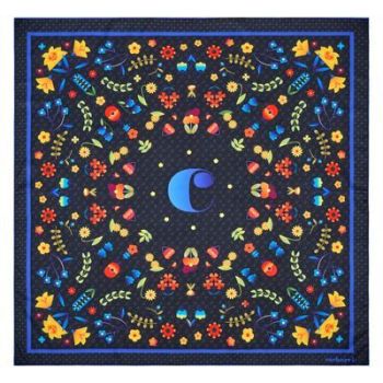 Šatka Philomène Navy