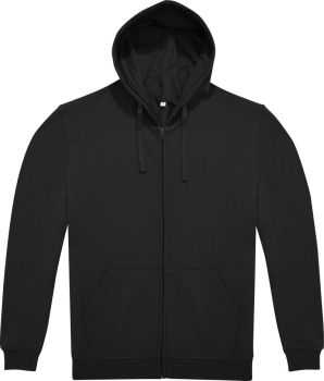 B&C | Unisex mikina s kapucí black M