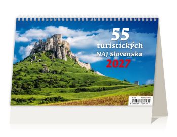 Kalendár 55 turistických NAJ Slovenska