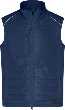 James & Nicholson | Pánská hybridní vesta navy/navy XL