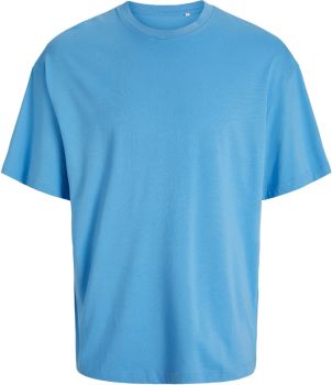 Jack & Jones | Těžké oversize unisex tričko azure blue L