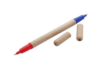 Lippo guľôčkové pero z recyklovaného papiera natural