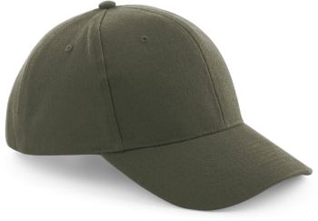 Beechfield | 6 panelová kšiltovka "Pro Style" olive green onesize