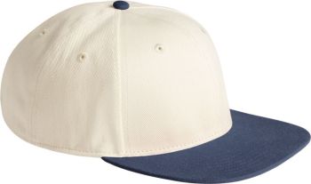 Beechfield | 6 panelová kontrastní kšiltovka natural/navy onesize