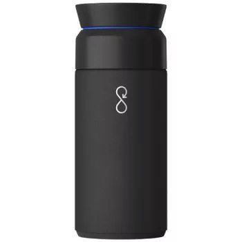 Ocean Bottle 350ml láhev na horké nápoje obsidiánová černá