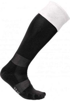 TWO-TONE SPORTS SOCKS Black/White 39/42