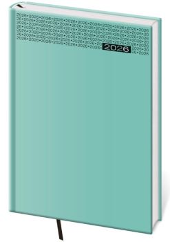 Týždenný diár A5 Gommato tyrkysový