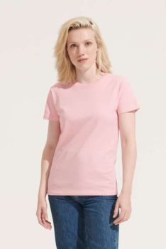 SOL'S <I>IMPERIAL</I> WOMEN - ROUND COLLAR T-SHIRT Absolute White M