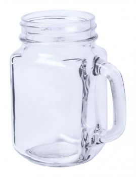 Meltik mason jar drinking glass transparent
