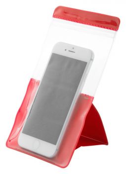 Clotin waterproof mobile case red