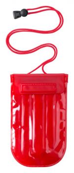 Flextar waterproof mobile case red